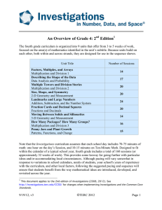An Overview of Grade 4: 2 Edition