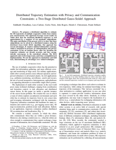 Distributed Trajectory Estimation with Privacy and Communication