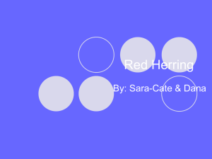 Red Herring By: Sara-Cate &amp; Dana