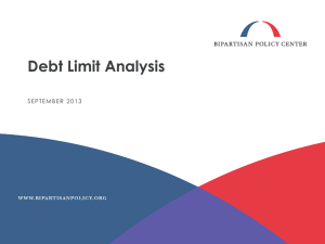 Debt Limit Analysis SEPTEMBER  2013