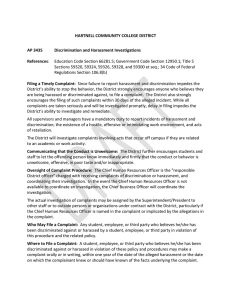 Sections 59320, 59324, 59326, 59328, and 59300 et seq.; 34... Regulations Section 106.8(b) HARTNELL COMMUNITY COLLEGE DISTRICT