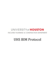 UHS BIM Protocol