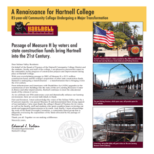 A Renaissance for Hartnell College state construction funds bring Hartnell