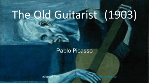 The Old Guitarist (1903) Pablo Picasso