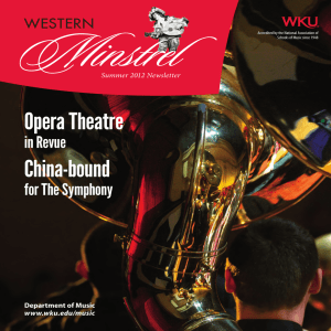 Opera Theatre China-bound in Revue for The Symphony