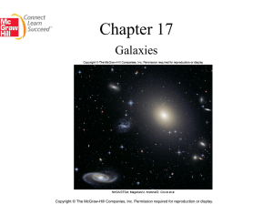Chapter 17 Galaxies