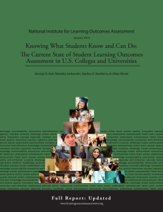 Knowing What Students Know and Can Do: Th