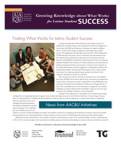 Finding What Works for Latino Student Success