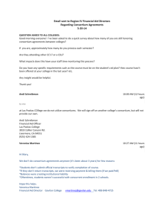Email sent to Region IV Financial Aid Directors Regarding Consortium Agreements 5-20-14