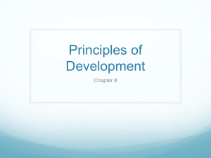 Principles of Development Chapter 8
