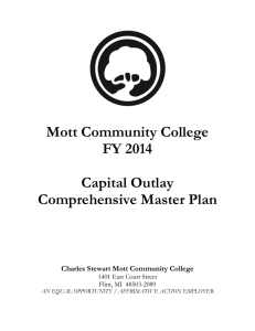 Mott Community College FY 2014 Capital Outlay