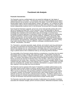 Functional Job Analysis