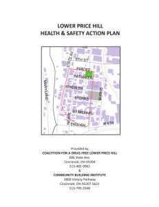 LOWER PRICE HILL HEALTH &amp; SAFETY ACTION PLAN