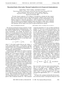 Theoretical Study of the Lattice Thermal Conductivity in Ge Framework...