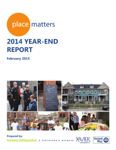 place matters 2014 year-end report