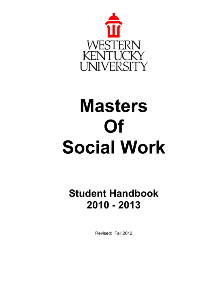 masters of social work thesis