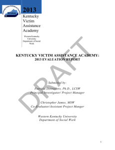2013  Kentucky Victim