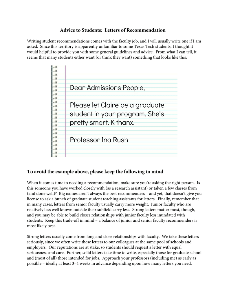 Letter Of Recommendations For Students from s2.studylib.net