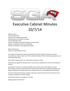 Executive Cabinet Minutes 10/7/14