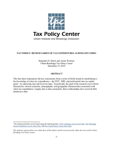 Benjamin H. Harris and Aurite Werman Urban-Brookings Tax Policy Center