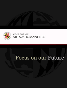 1 Focus On Our Future Strategic Plan- Fall 2009