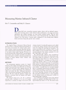 Measuring Marine  Infrared Clutter Kim T. Emily