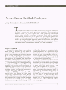 Advanced N atural Gas Vehicle Development John}.  Wozniak,  John