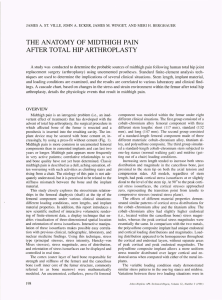 THE ANATOMY OF  MIDTHIGH PAIN AFTER TOTAL HIP ARTHROPLASTY