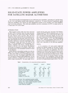 SOLID-STATE  POWER  AMPLIFIERS