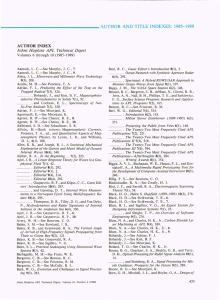 AND  TITLE  INDEXES:  1985 1989 - AUTHOR  INDEX