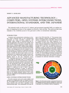 ADVANCED  MANUFACTURING  TECHNOLOGY-
