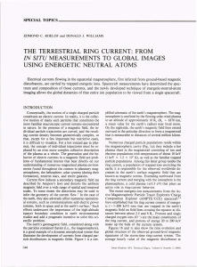 THE  TERRESTRIAL  RING  CURRENT:  FROM IN SITU