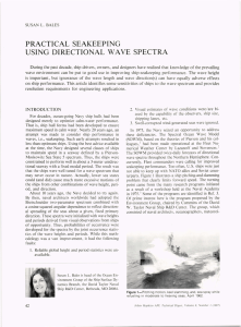 PRACTICAL  SEAKEEPING USING  DIRECTIONAL  WAVE  SPECTRA
