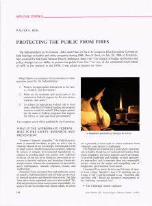 PROTECTING  THE  PUBLIC  FROM  FIRES