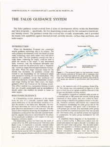 THE  TALOS  GUIDANCE  SYSTEM