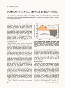 ANNUAL COMMUNITY STORAGE  ENERGY  SYSTEM