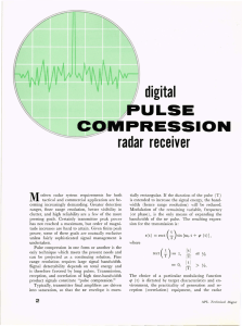 digital radar  receiver ULSE PRESSION