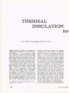THERMAL INSULATION for J.