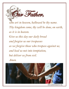 Our Father,