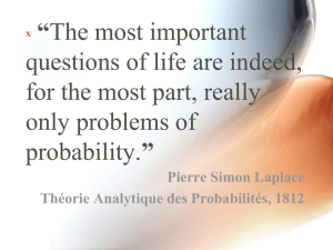 “ questions of life are indeed, for the most part, really
