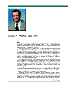 A Thomas A. Potemra (1938–1998)