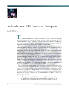 T An	Introduction	to	SSDS	Concepts	and	Development John E. Whitely Jr.