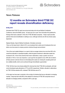Schroder Investment Management Limited 31 Gresham Street, London EC2V 7QA www.schroders.com