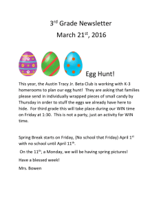 3 Grade Newsletter March 21 , 2016