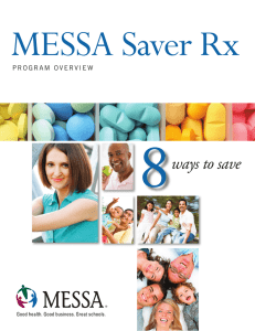 8 MESSA Saver Rx ways to save