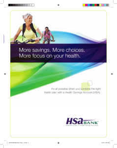 More savings. More choices. More focus on your health.