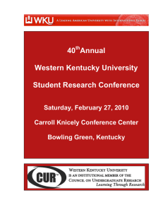 40 Annual Western Kentucky University