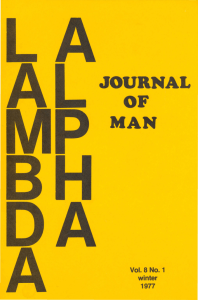 MAN JOURNAL OF 1977