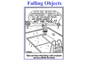 Falling Objects