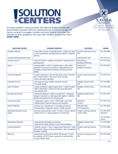 SOLUTION CENTERS